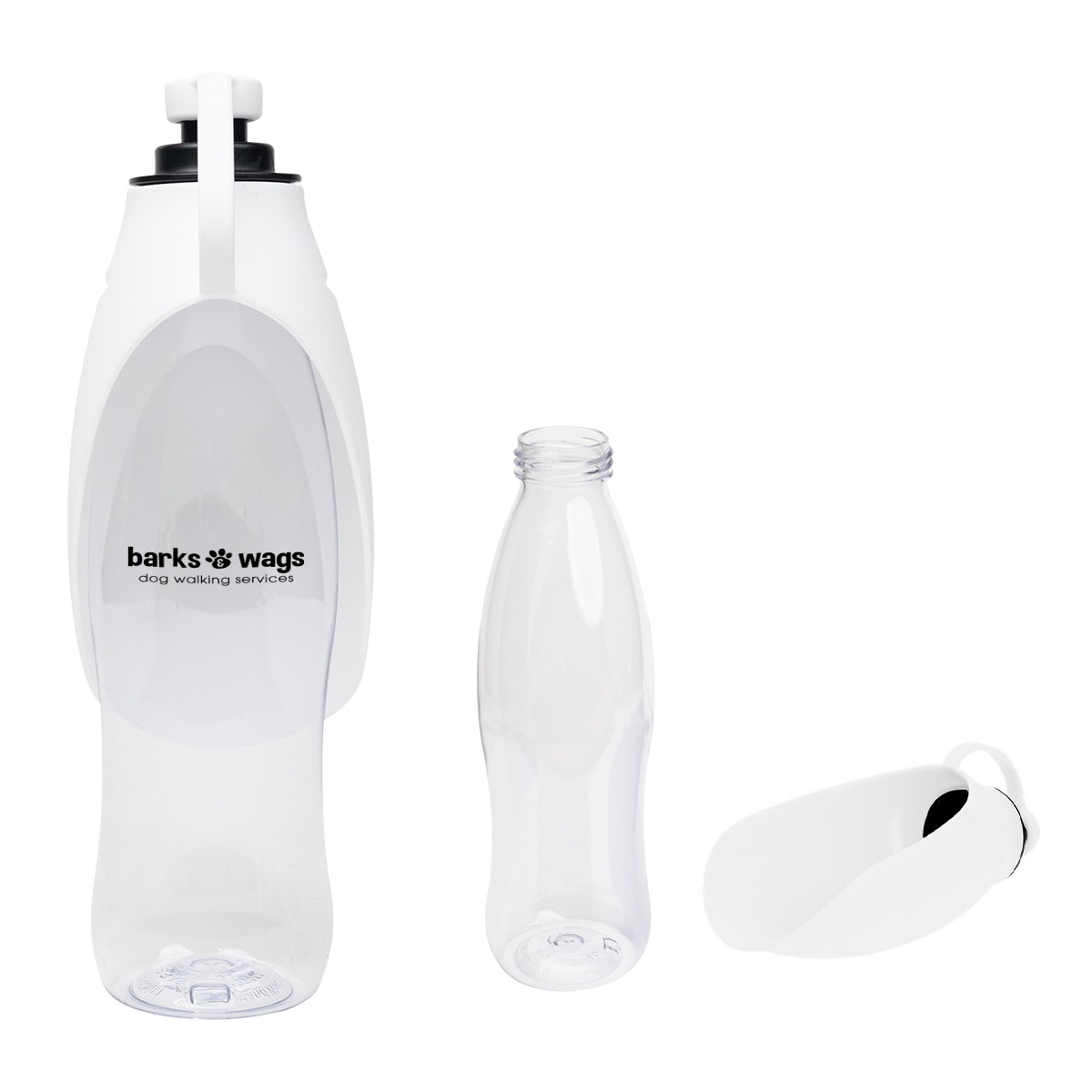 Picture of 21 Oz. Recycled Pet Water Bottle & Dispensing Bowl