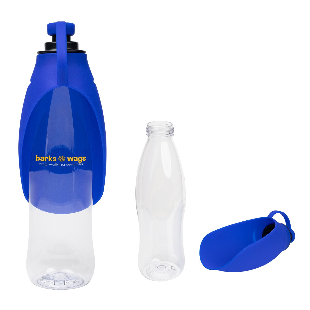 Picture of 21 Oz. Recycled Pet Water Bottle & Dispensing Bowl
