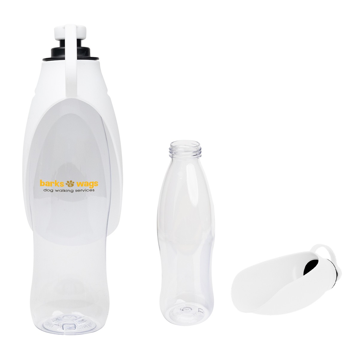 Picture of 21 Oz. Recycled Pet Water Bottle & Dispensing Bowl