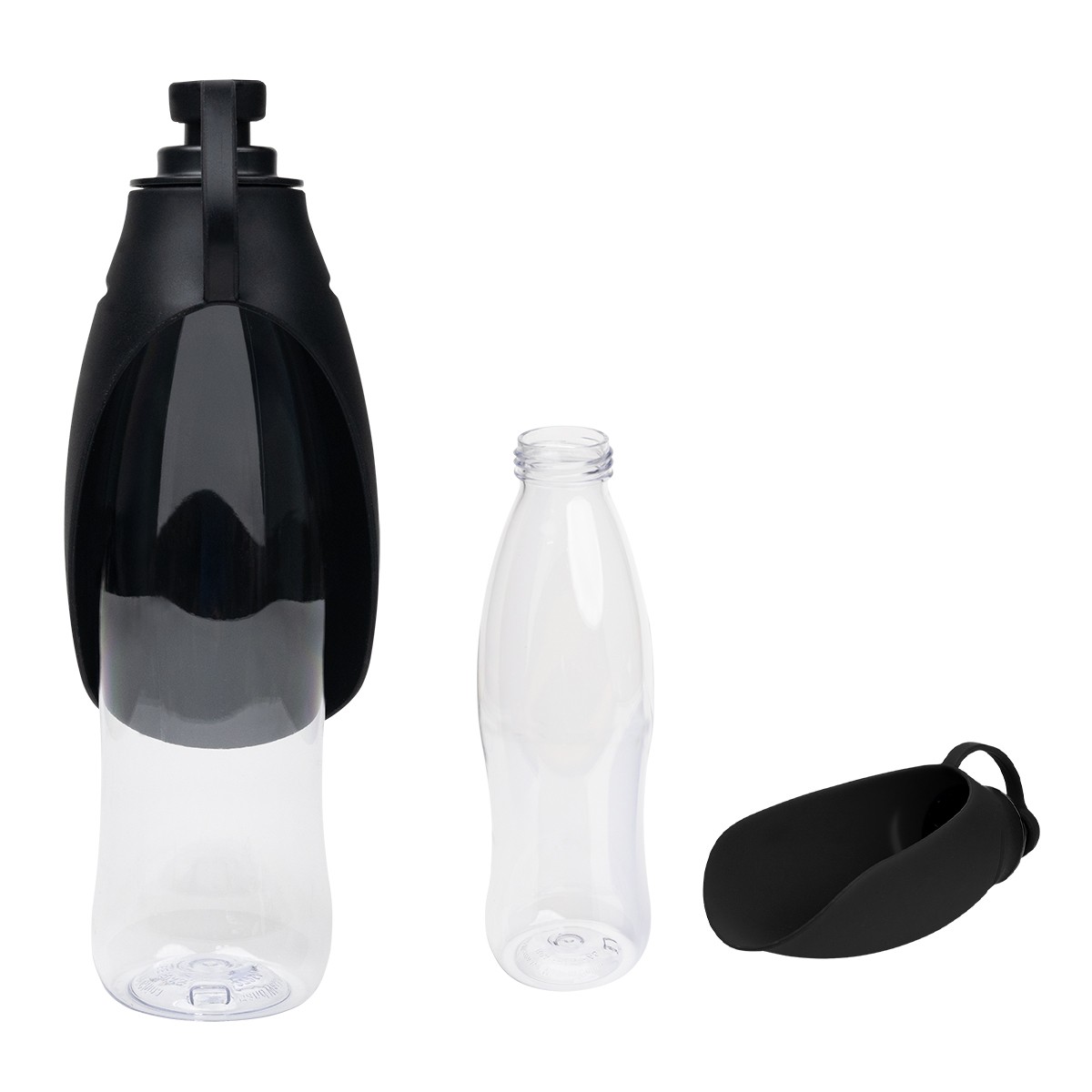 Picture of 21 Oz. Recycled Pet Water Bottle & Dispensing Bowl