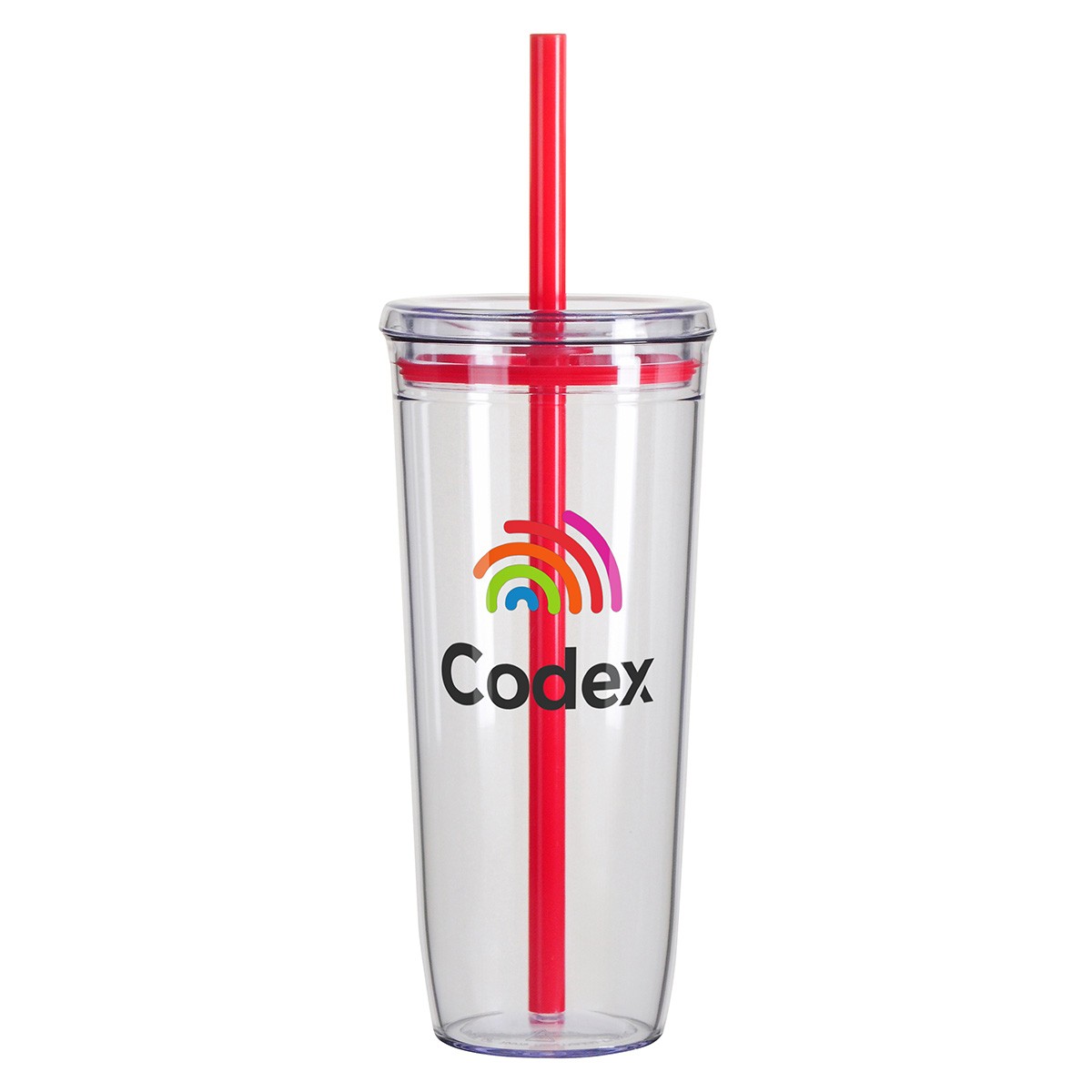 Picture of Norris 20 oz Recycled Acrylic Straw Tumbler