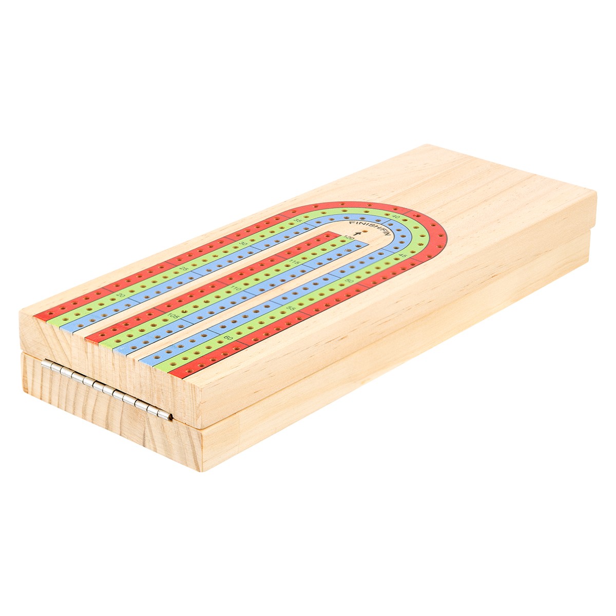 Picture of 3-track Travel Cribbage Game