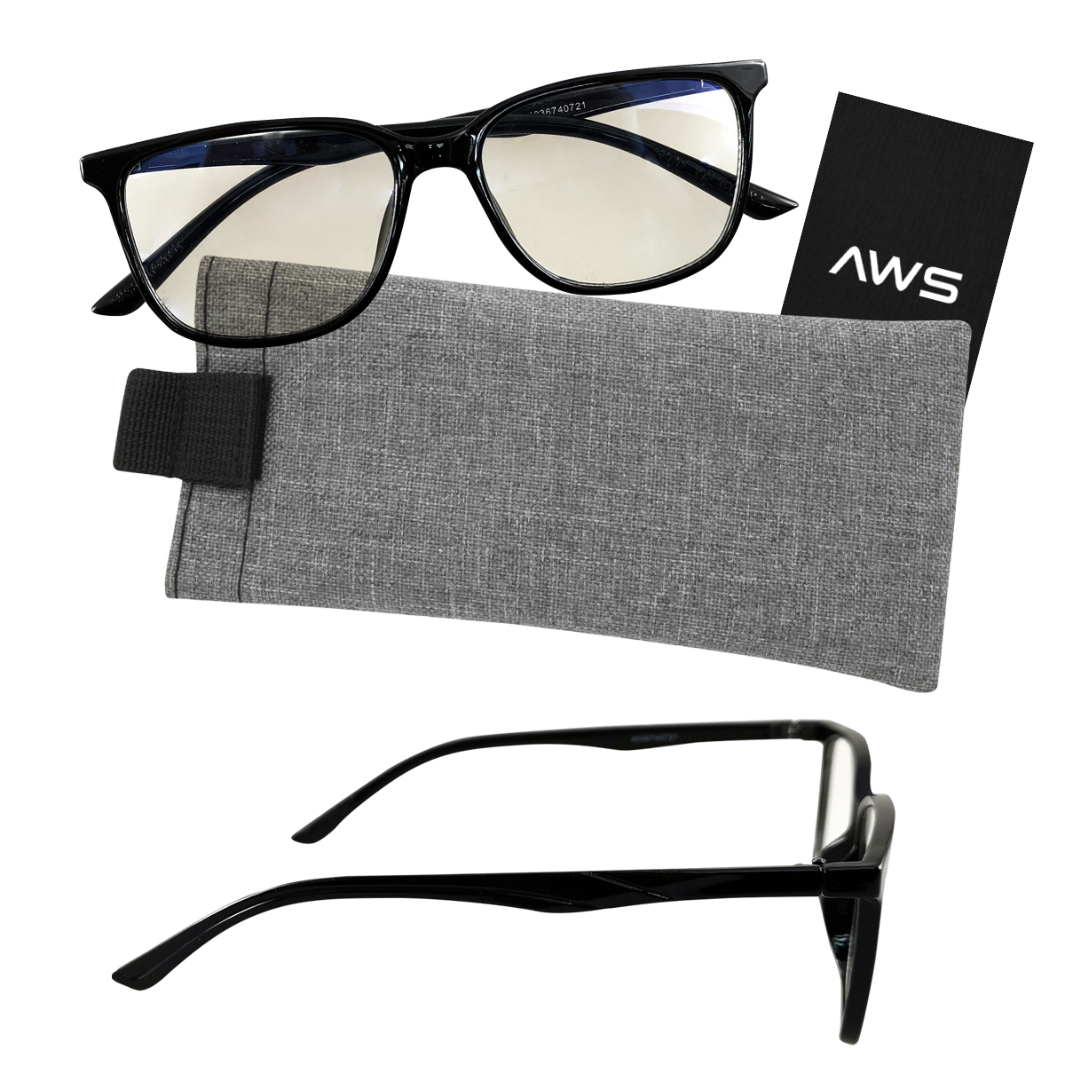 Picture of Aws Blue Light Blocking Glasses With Pouch