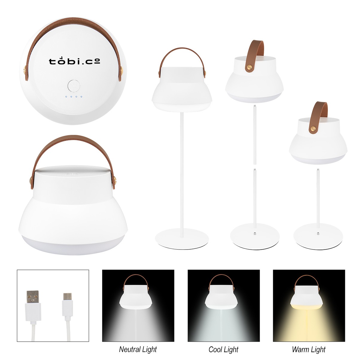 Picture of Rechargeable Lamp With Removeable Lantern Top