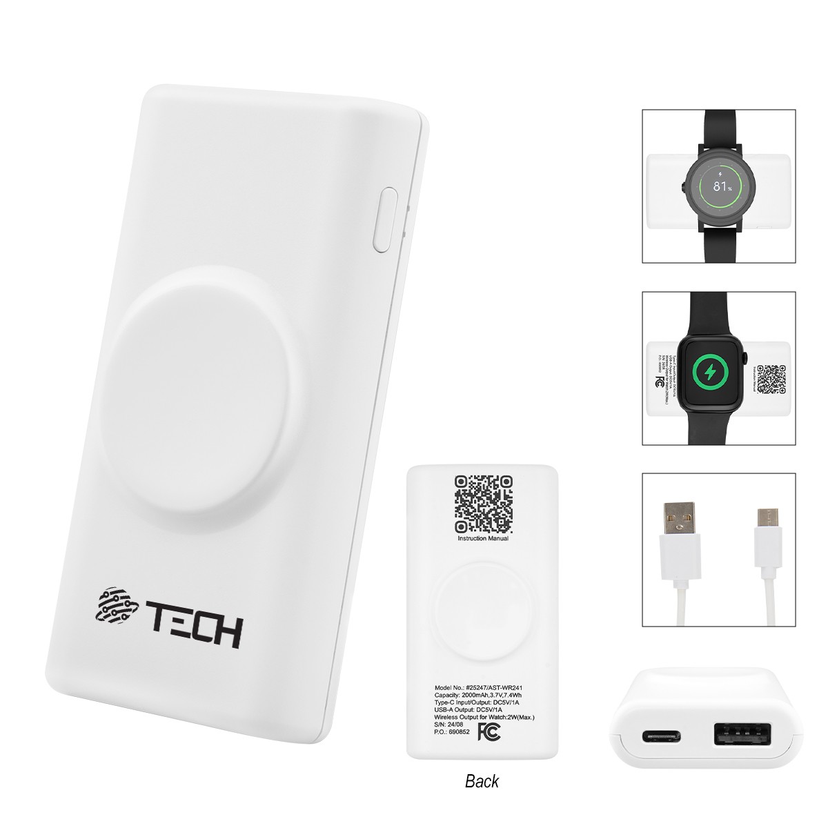 Picture of Rabs Smart Watch Power Bank