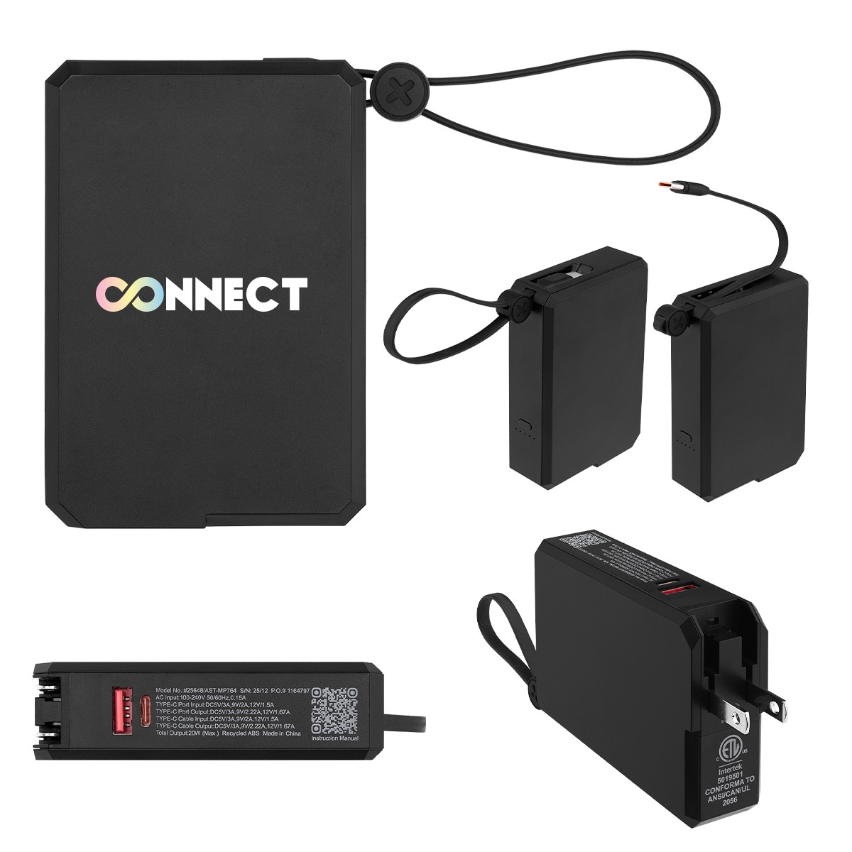 Picture of 10,000 Mah A/c & Type-c Power Bank