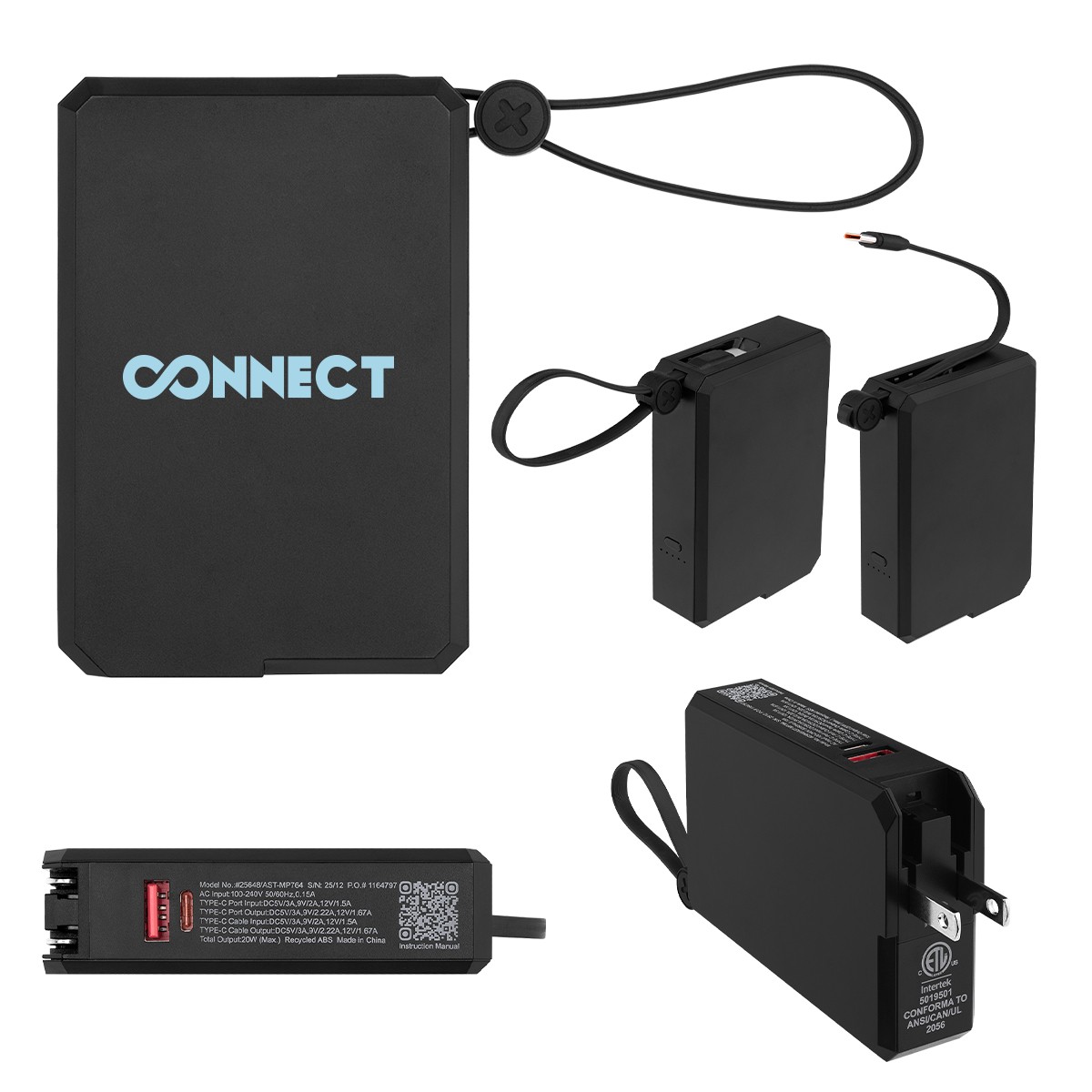 Picture of 10,000 Mah A/c & Type-c Power Bank
