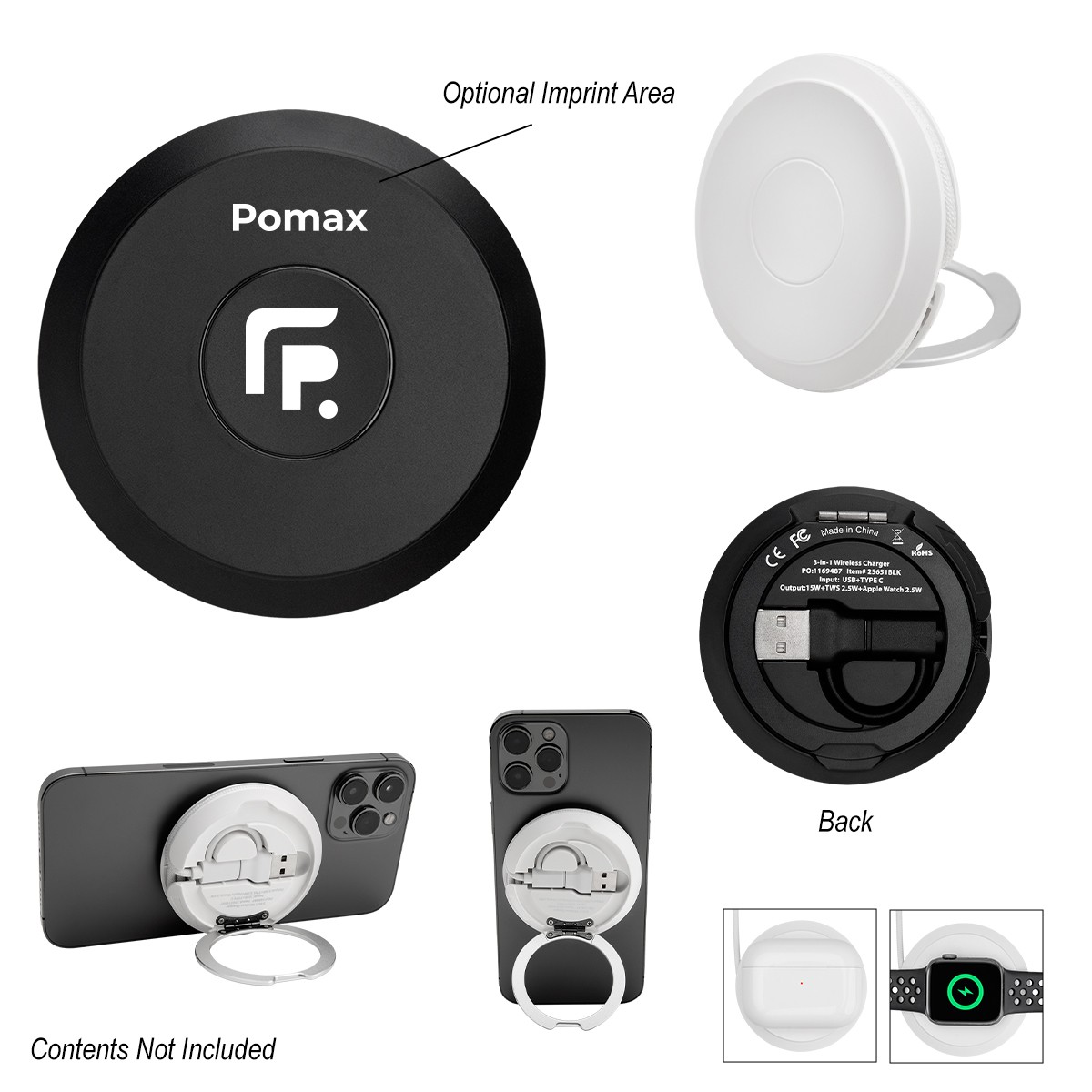 Picture of Wireless Multi-charger With Kickstand