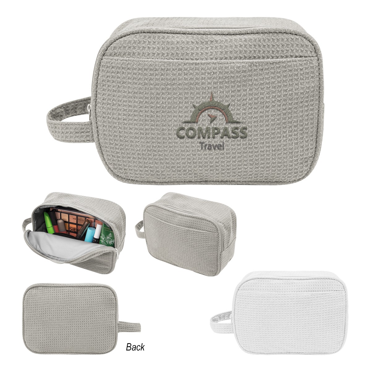 Picture of Finley Rpet Waffle Knit Toiletry Bag
