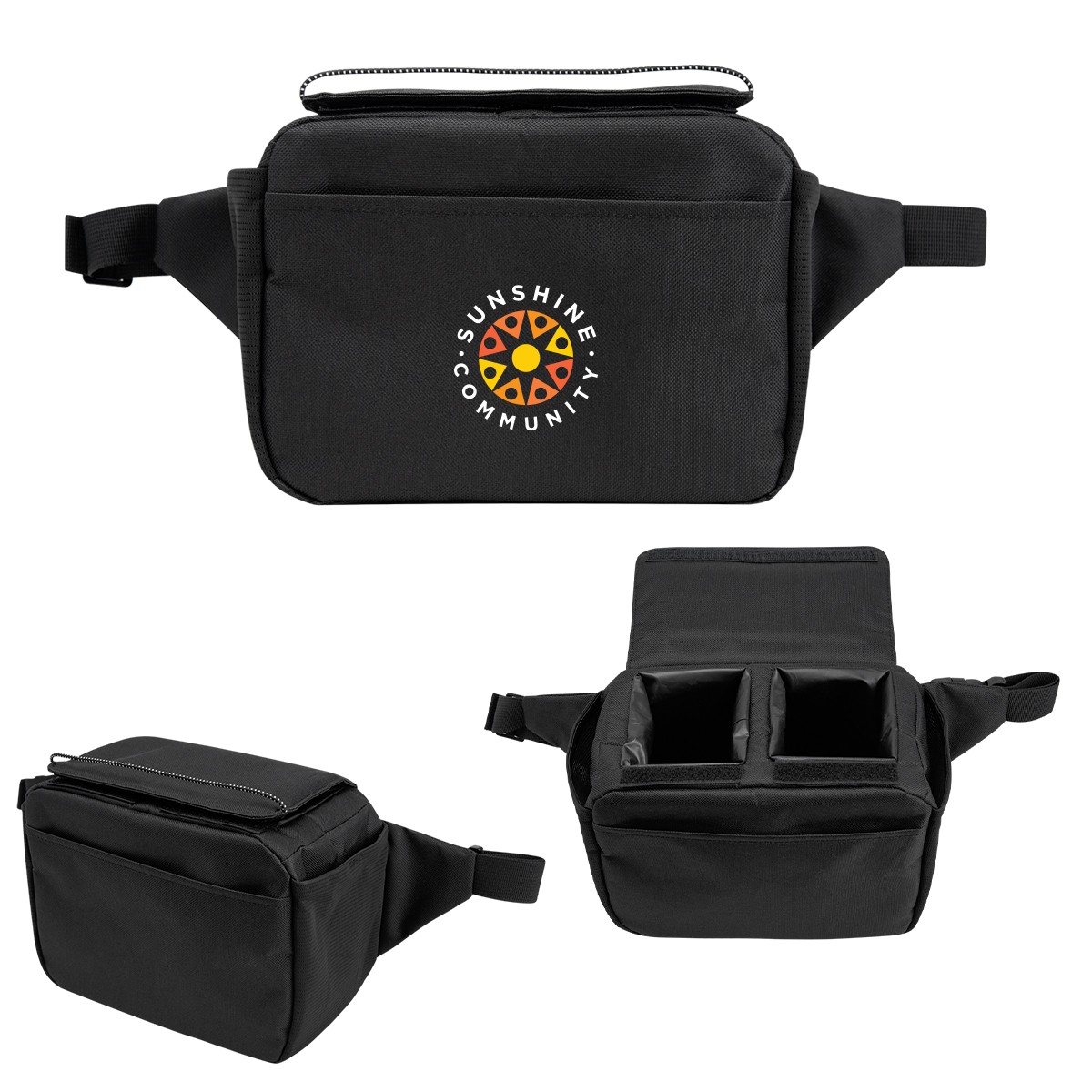 Picture of Outpost Rpet 2 Can Cooler Belt Bag