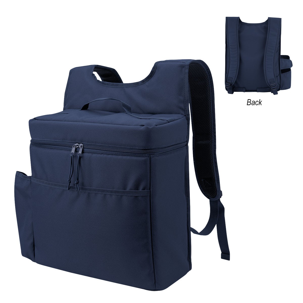 Picture of Corey 30 Can Cooler Backpack With Tumbler Pocket