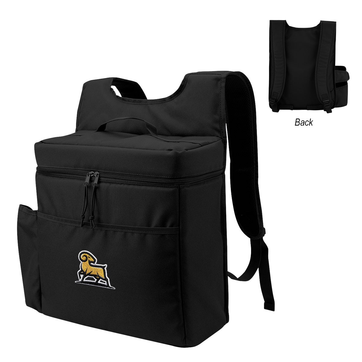 Picture of Corey 30 Can Cooler Backpack With Tumbler Pocket