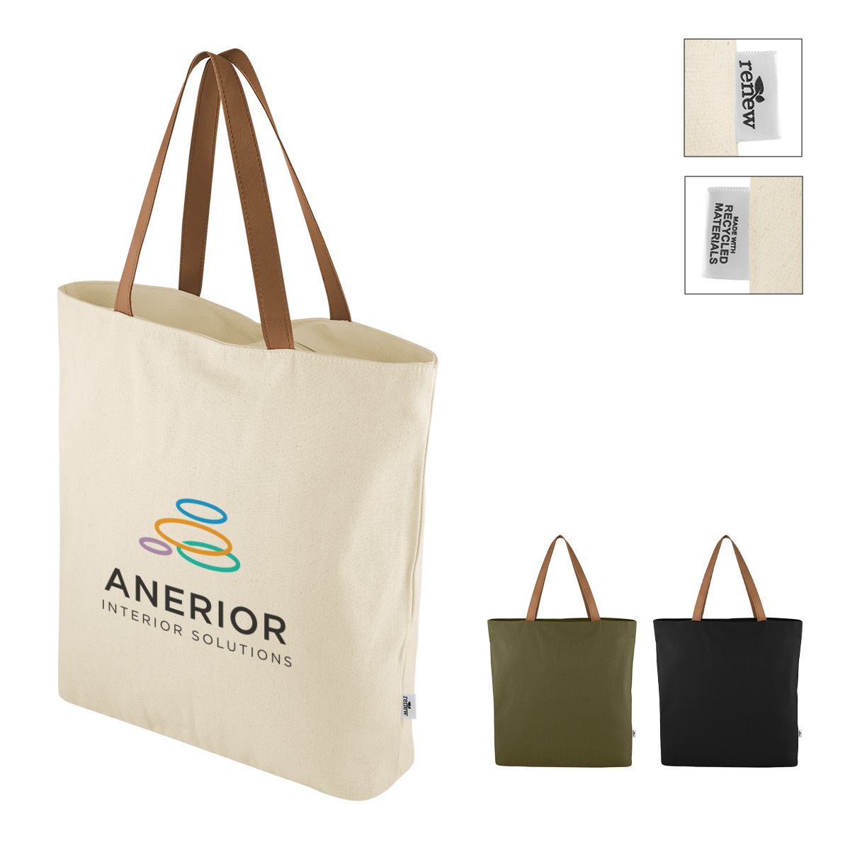 Picture of Larchmont 9 Oz. Recycled Cotton Canvas Tote Bag