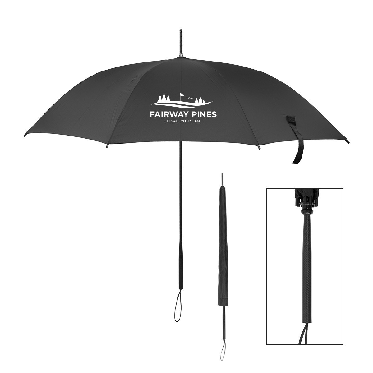 Picture of 23" Brandcharger® Vireo One Rpet Umbrella