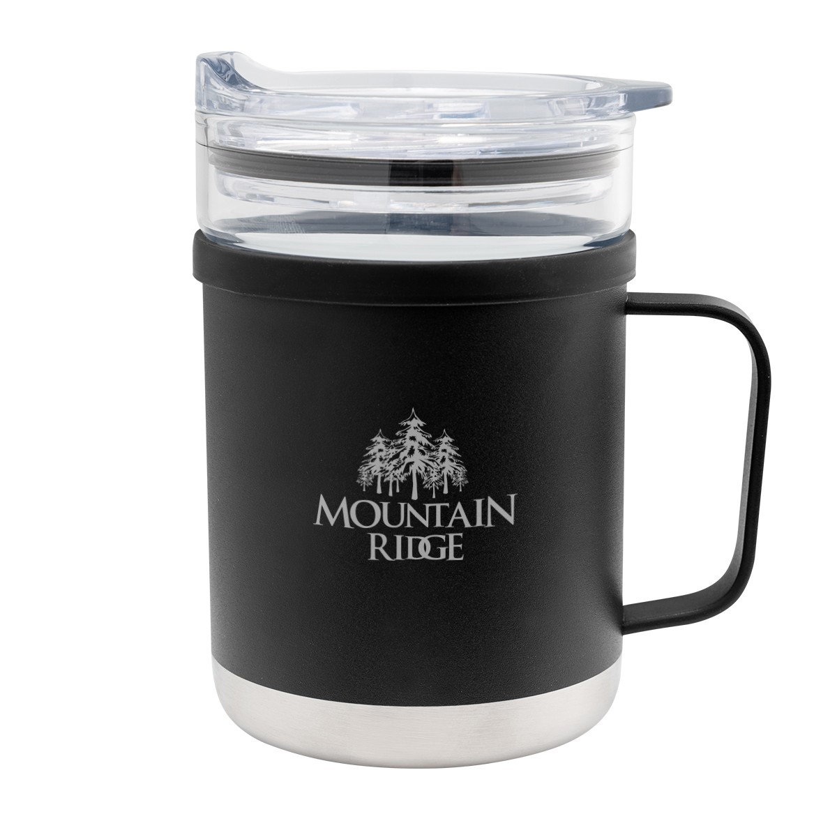 Picture of 15 Oz. Glass & Stainless Steel Mug