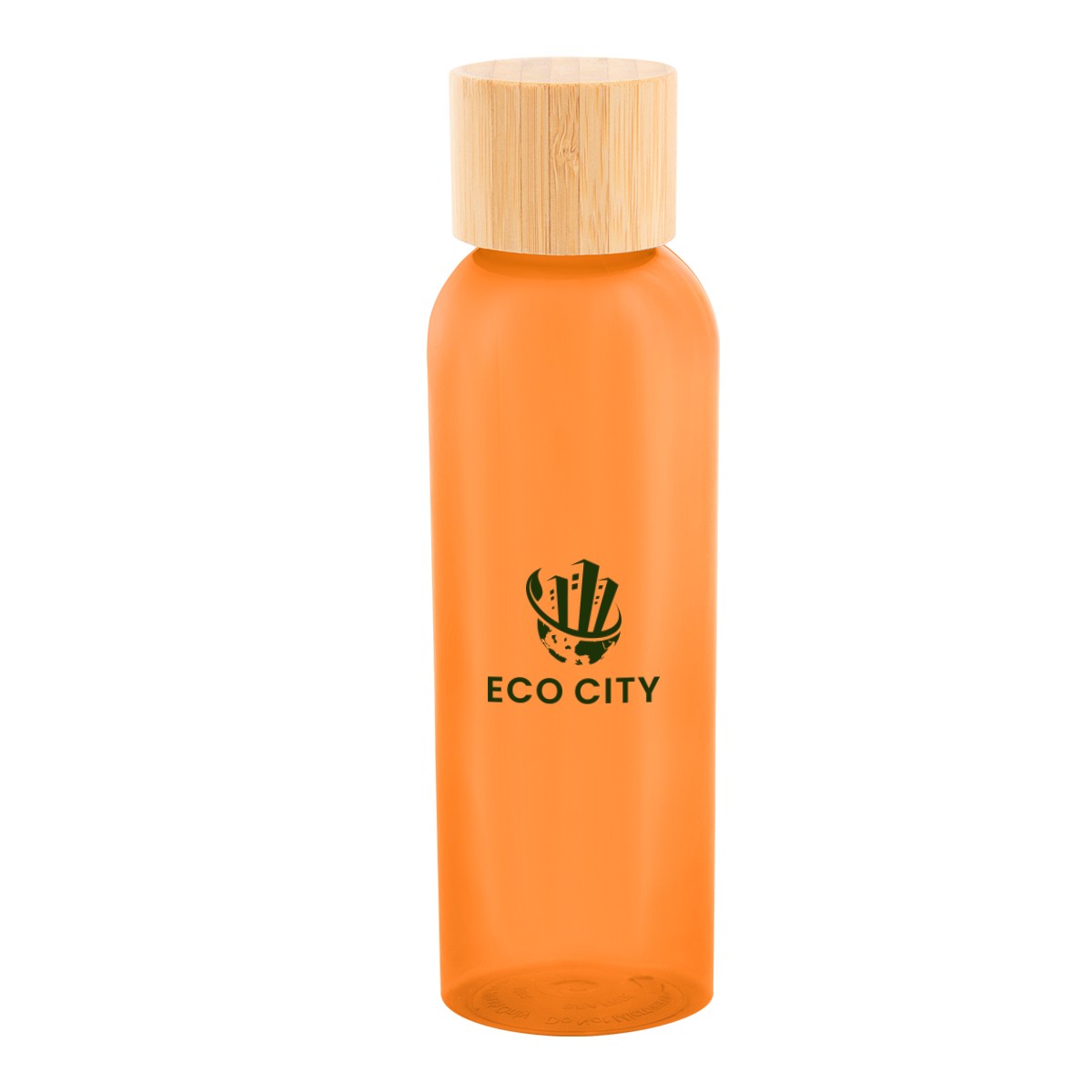 Picture of Kelly Rpet Bottle With Bamboo Lid