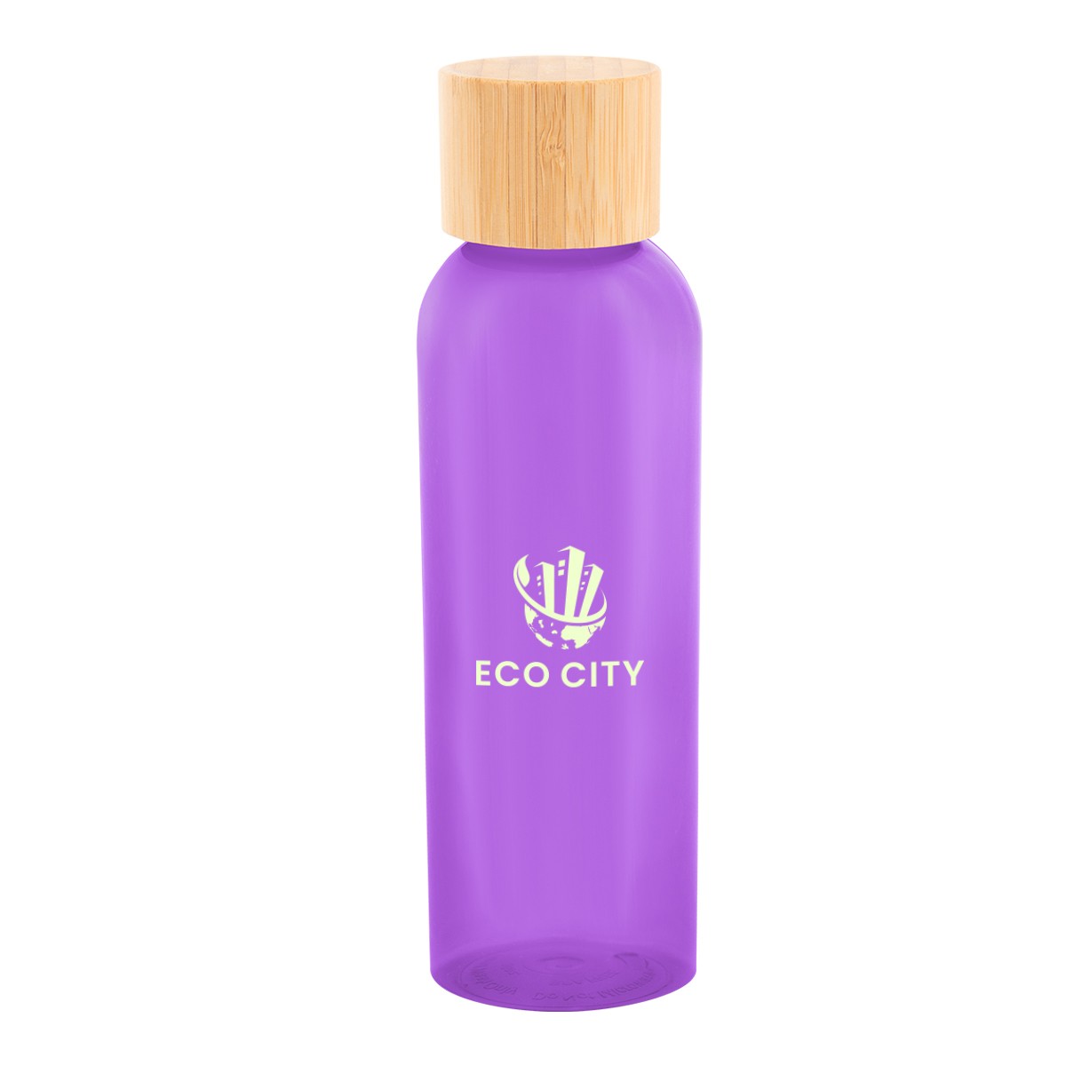 Picture of Kelly Rpet Bottle With Bamboo Lid