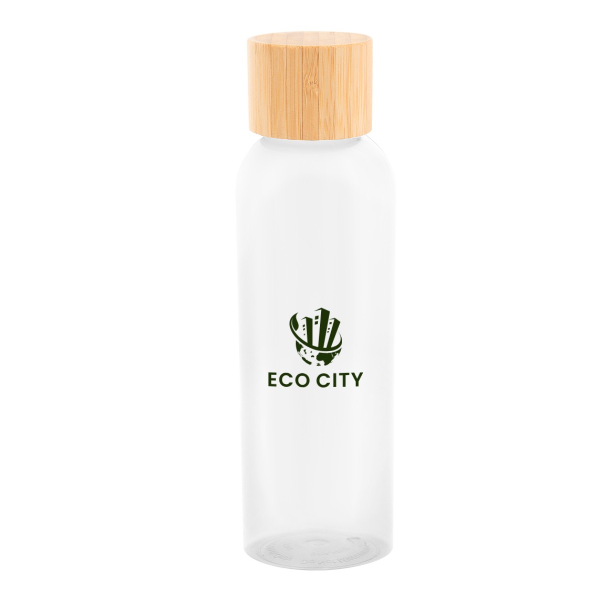 Picture of Kelly Rpet Bottle With Bamboo Lid
