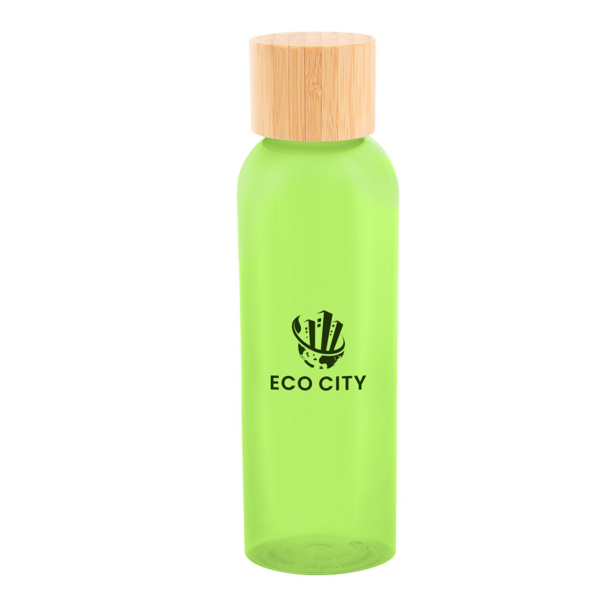 Picture of Kelly Rpet Bottle With Bamboo Lid