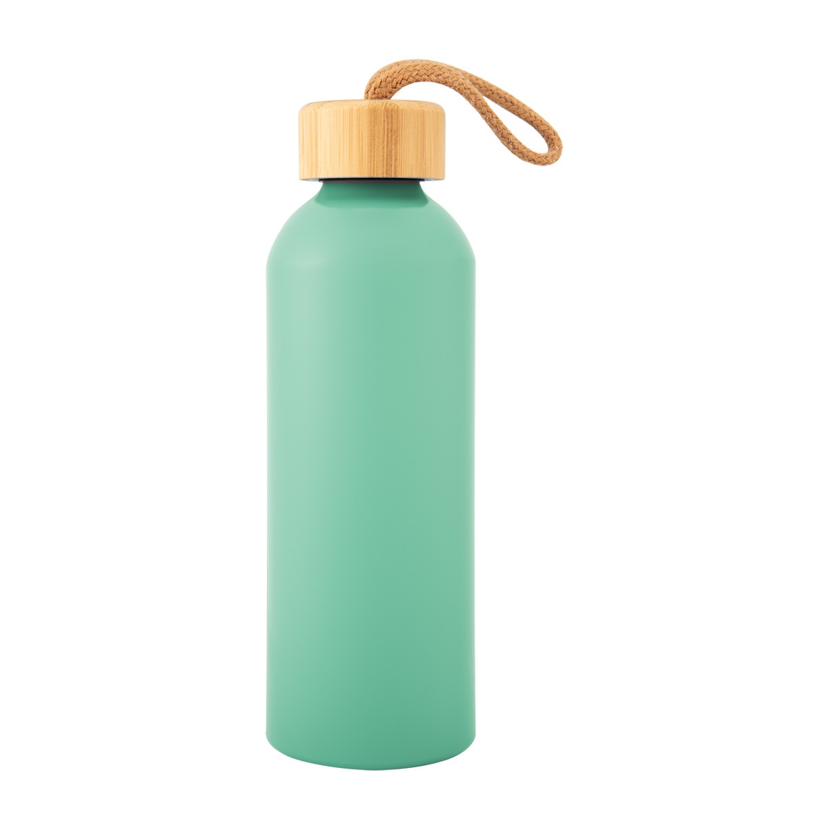Picture of 25 Oz. Full Color Blaire Recycled Aluminum Bottle With Bamboo Lid