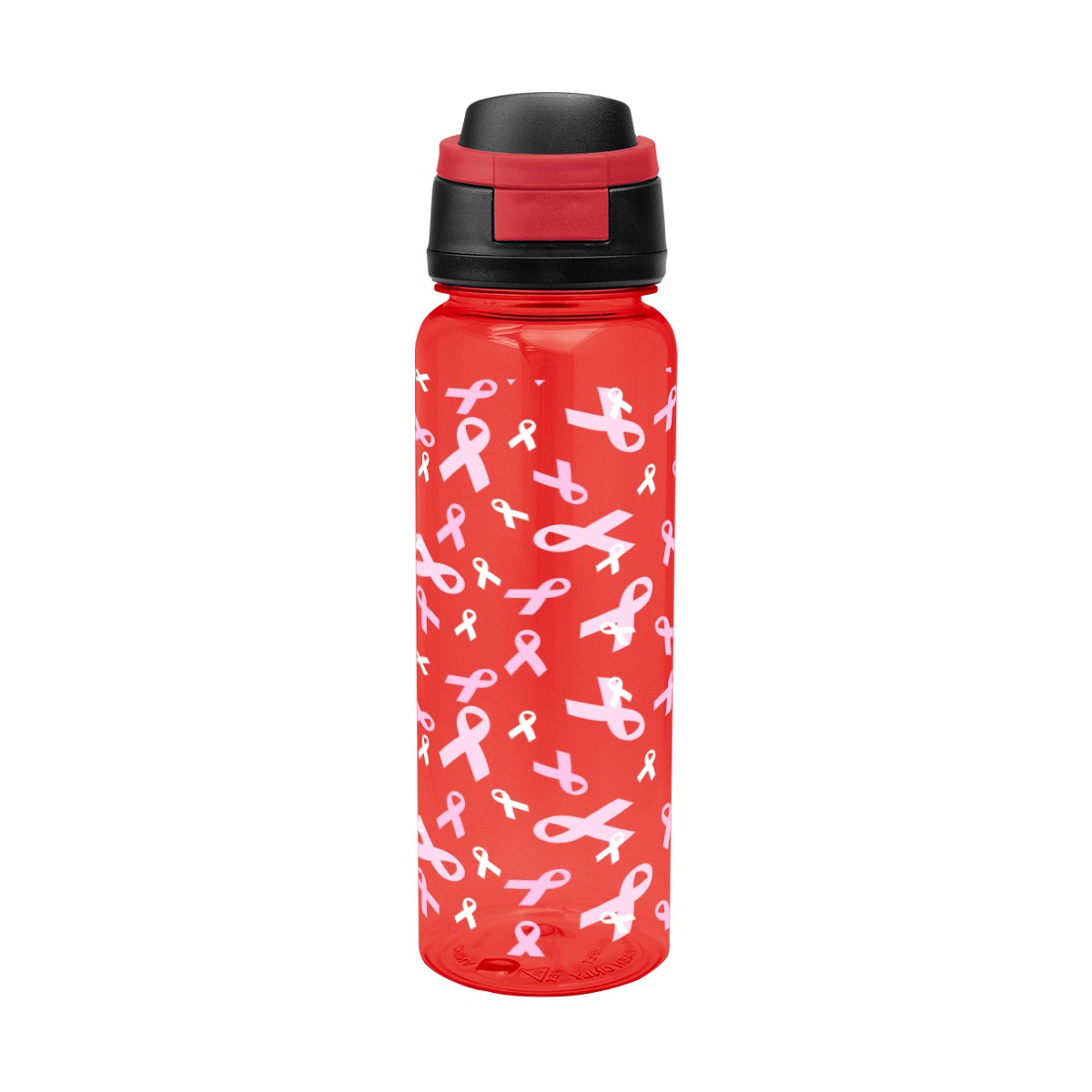 Picture of 32 Oz. Full Color Pop Sip Rpet Bottle