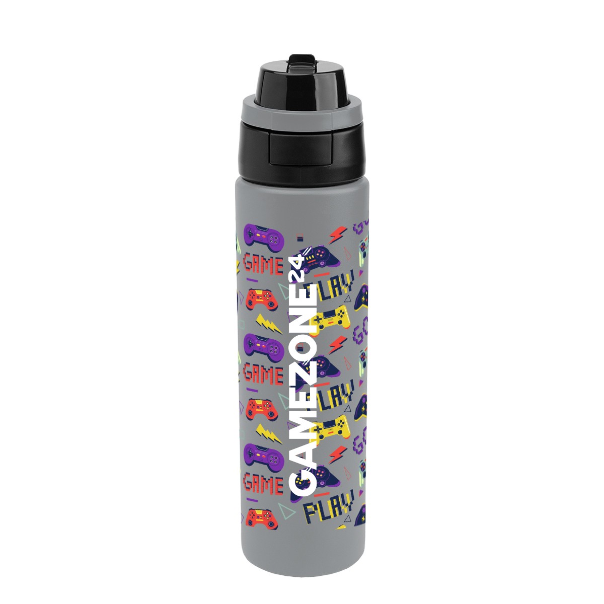 Picture of 24 Oz. Full Color Pop Sip & Chug Recycled Stainless Steel Bottle