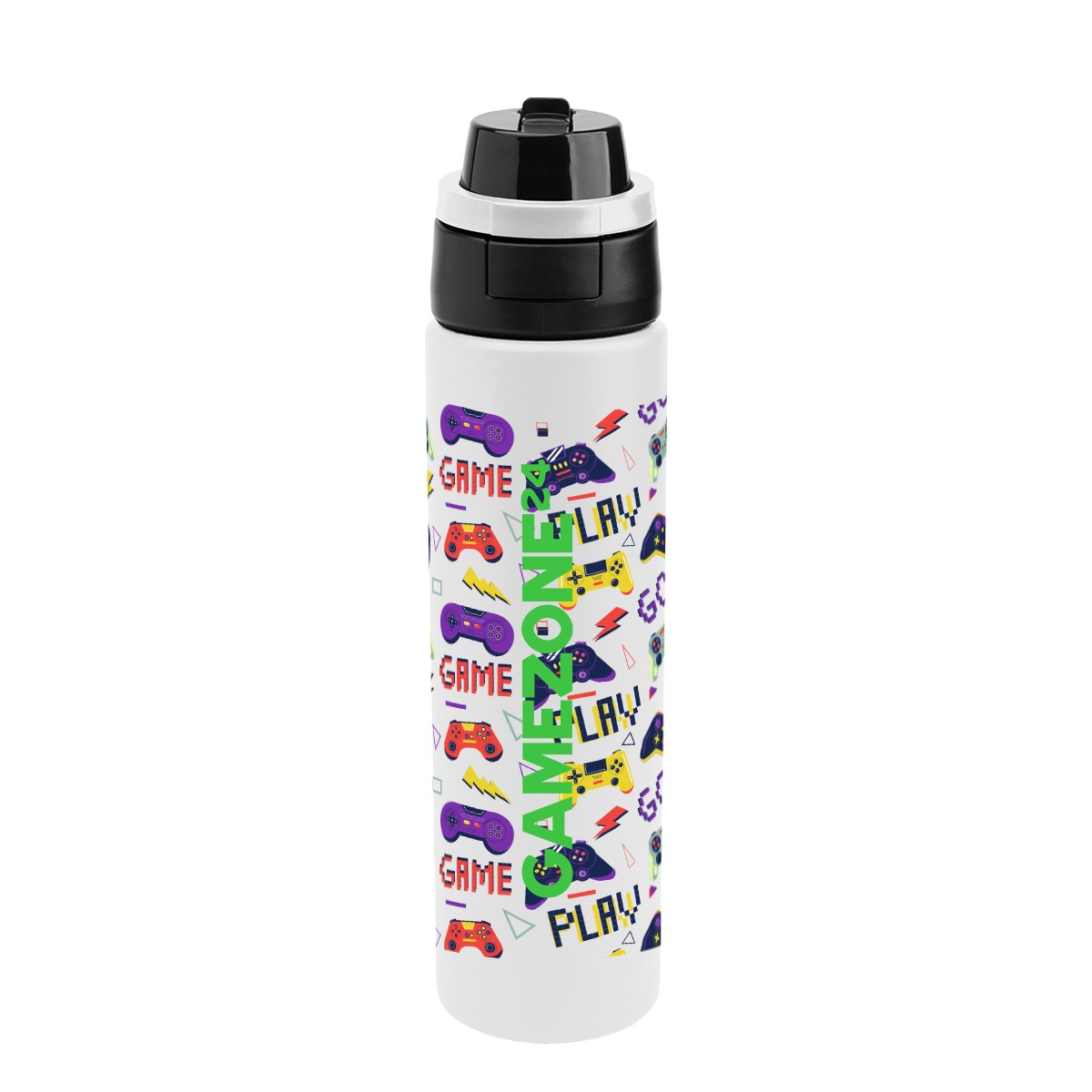 Picture of 24 Oz. Full Color Pop Sip & Chug Recycled Stainless Steel Bottle