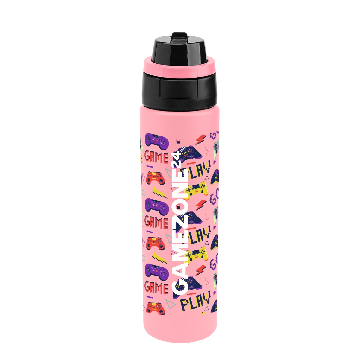 Picture of 24 Oz. Full Color Pop Sip & Chug Recycled Stainless Steel Bottle