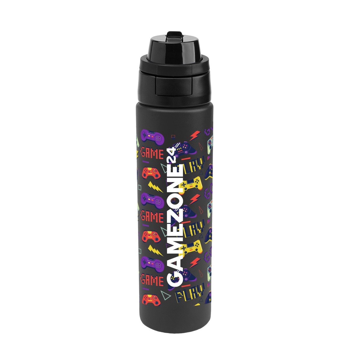 Picture of 24 Oz. Full Color Pop Sip & Chug Recycled Stainless Steel Bottle