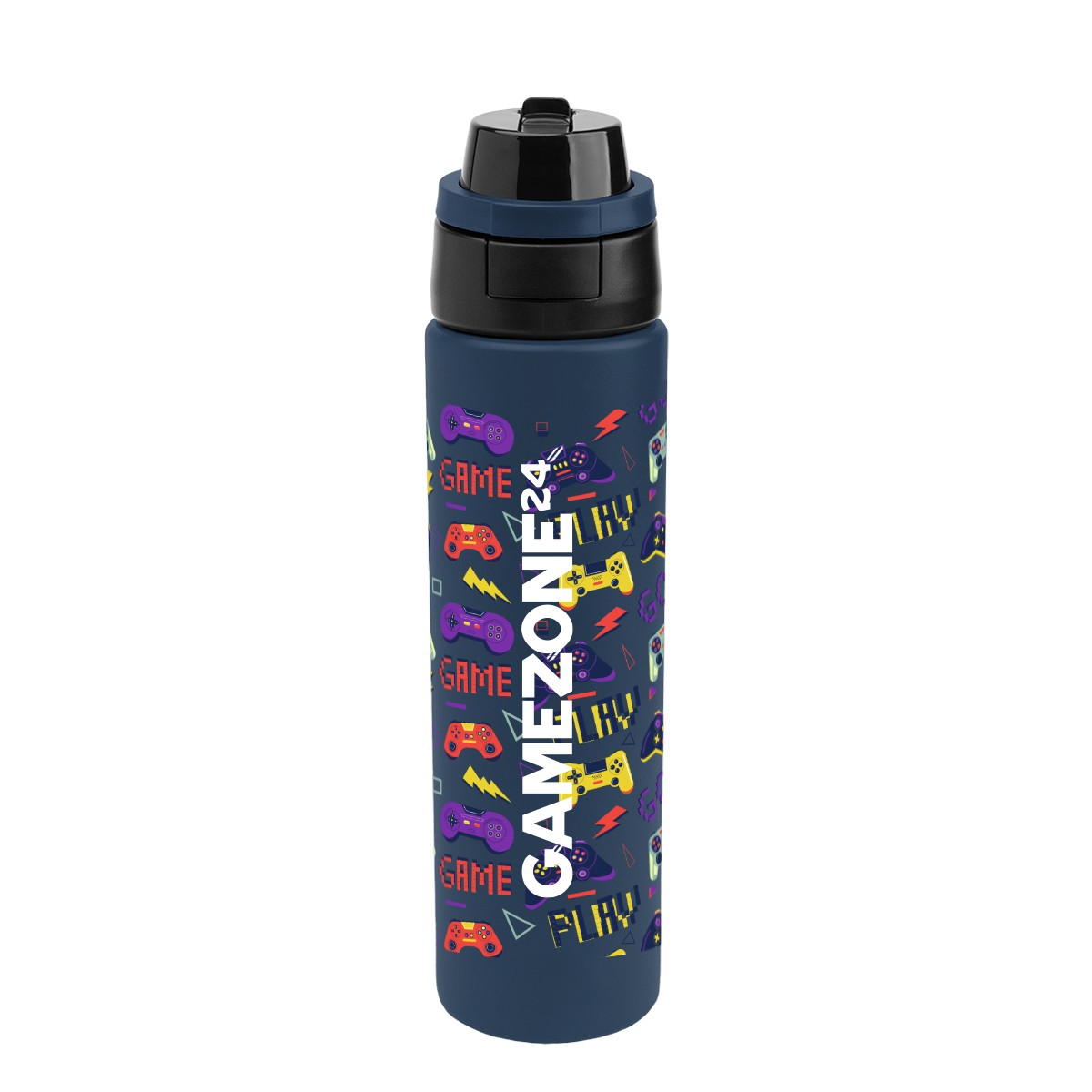 Picture of 24 Oz. Full Color Pop Sip & Chug Recycled Stainless Steel Bottle