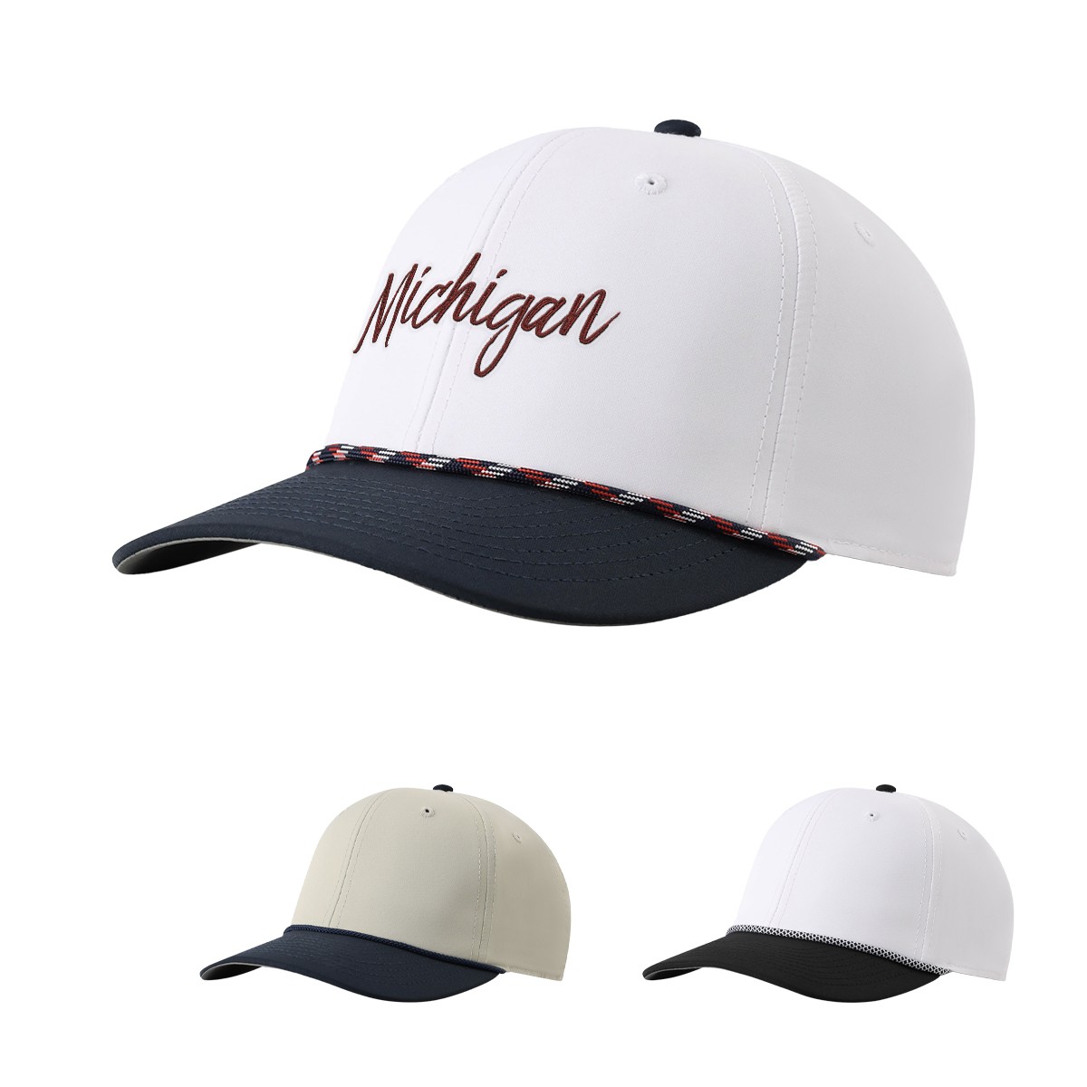 Picture of Imperial 7054t The Wingman Two-tone Performance Rope Cap
