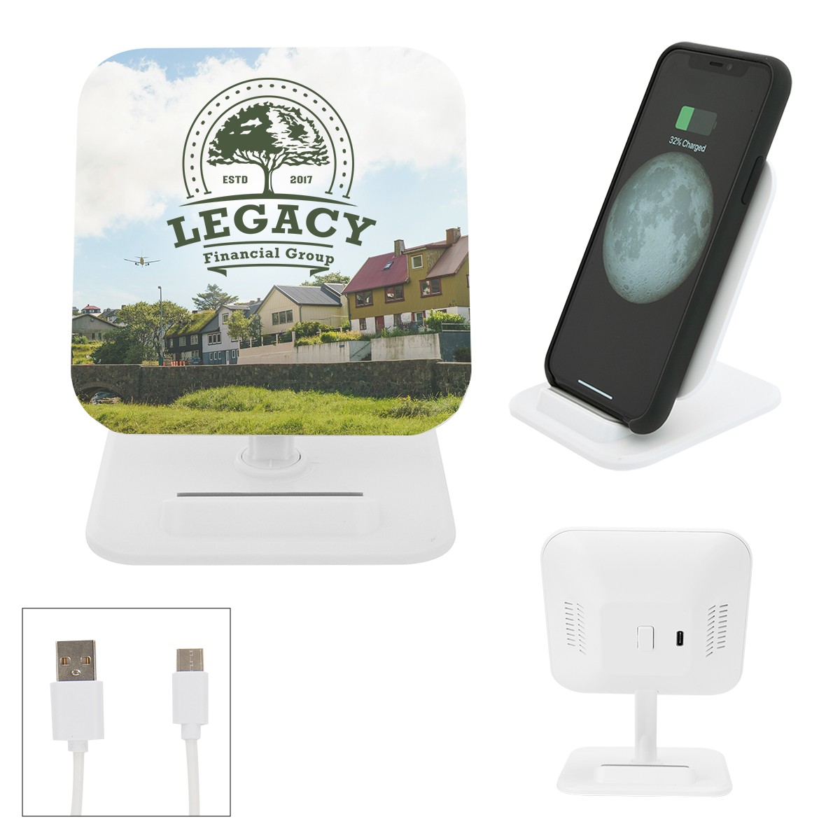 Picture of Wireless Charging Pad Phone Stand 2.0