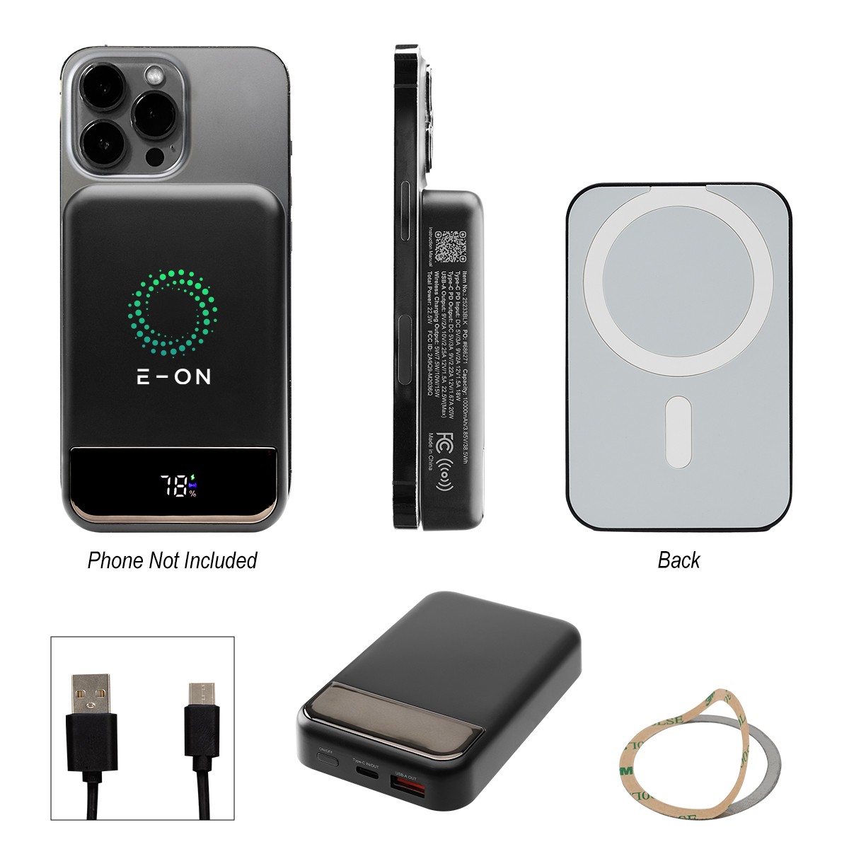 Picture of 10,000 Mah Wireless Charger Power Bank