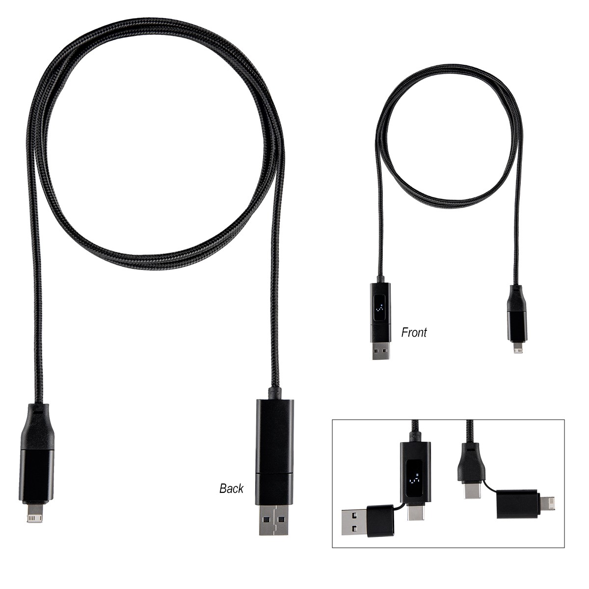 Picture of 100w Dual Input Fast Charging Cable