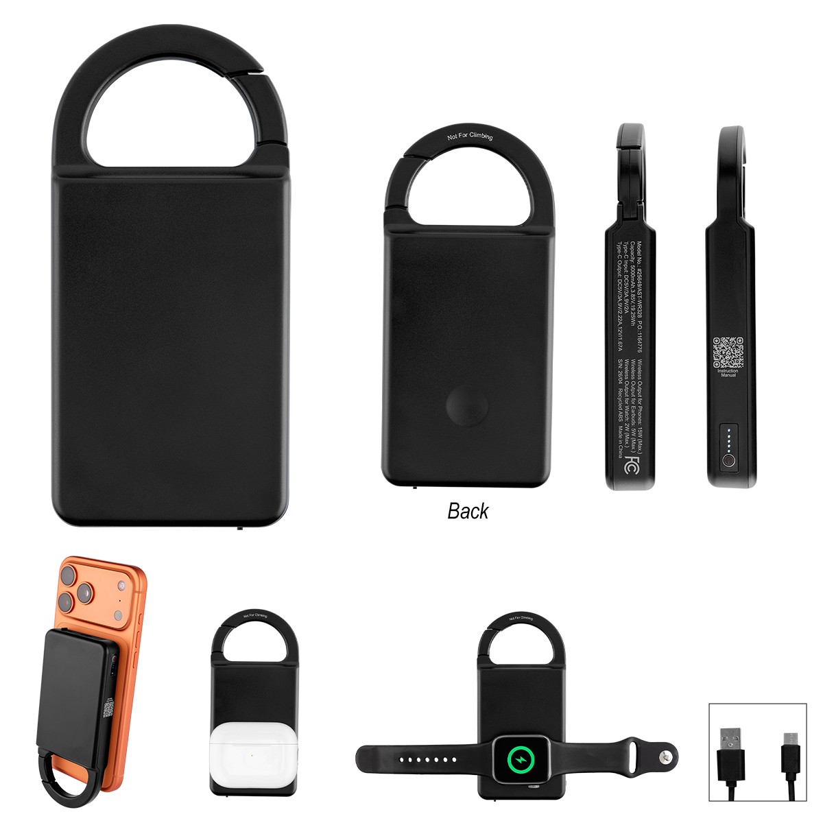Picture of 5,000 Mah Mag Max Carabiner Multi-charger