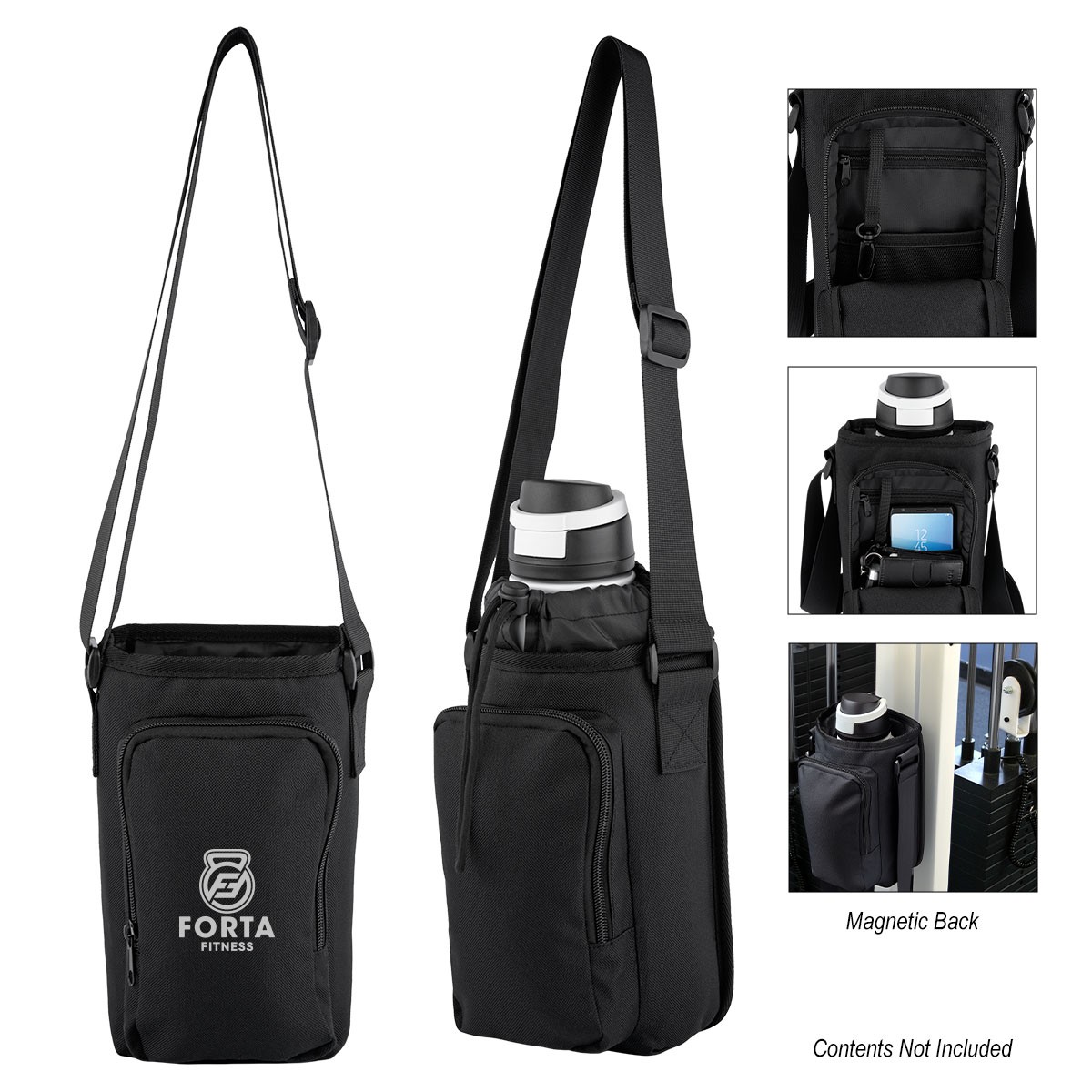 Picture of Endurance Magnetic Drawstring Bottle Bag