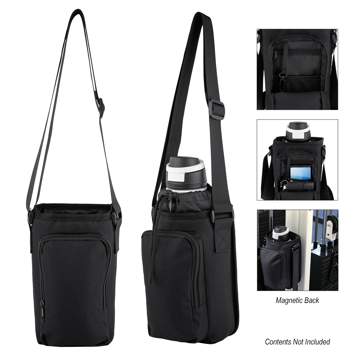 Picture of Endurance Magnetic Drawstring Bottle Bag