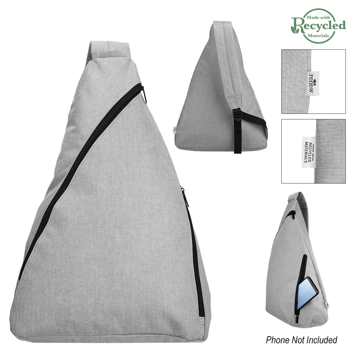 Picture of Habitat Rpet Heathered Sling Bag