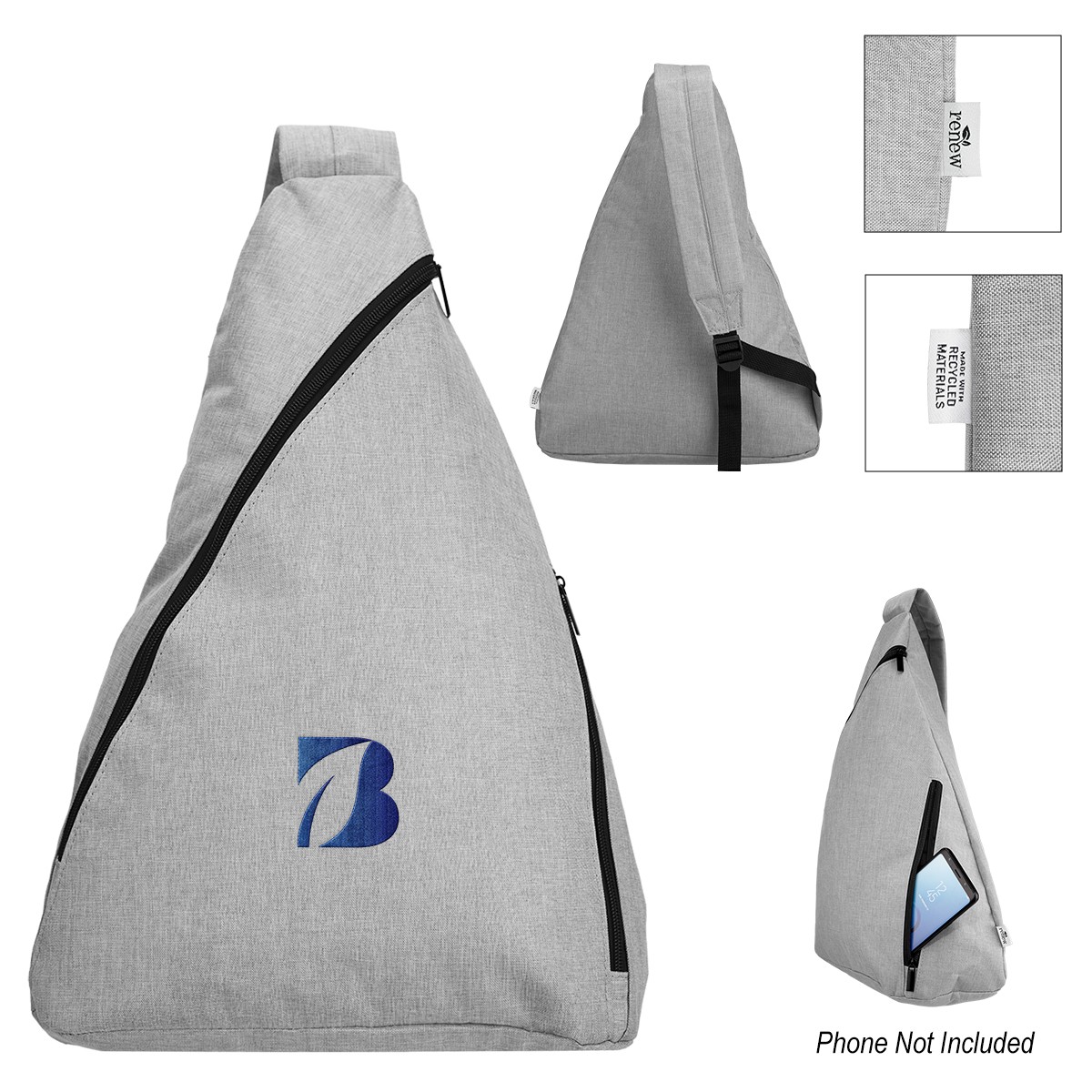 Picture of Habitat Rpet Heathered Sling Bag