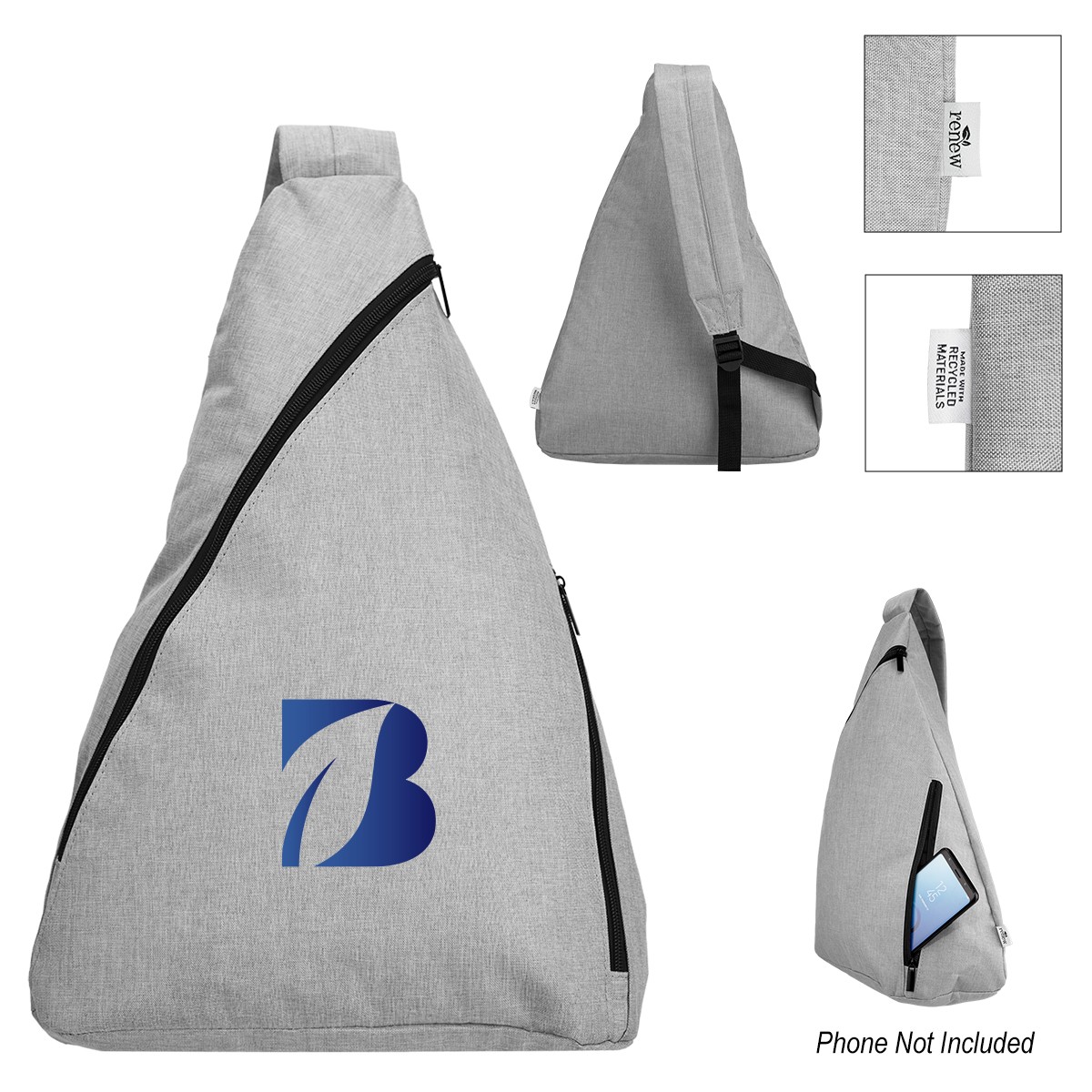 Picture of Habitat Rpet Heathered Sling Bag