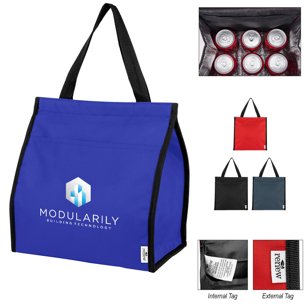 Picture of Mable Rpet 6 Can Cooler Bag