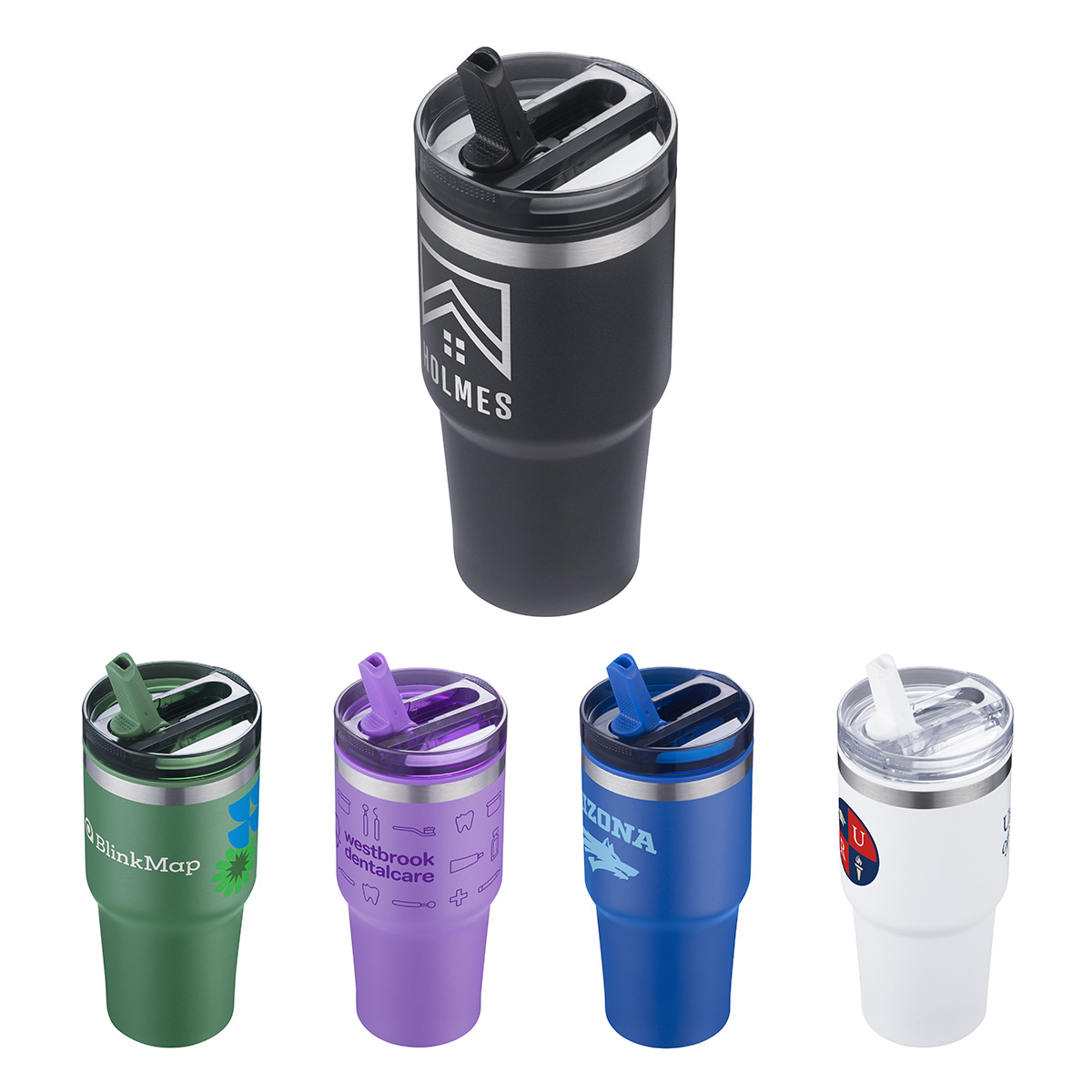 Picture of Elgin 20 oz Travel Tumbler w/ Plastic Liner