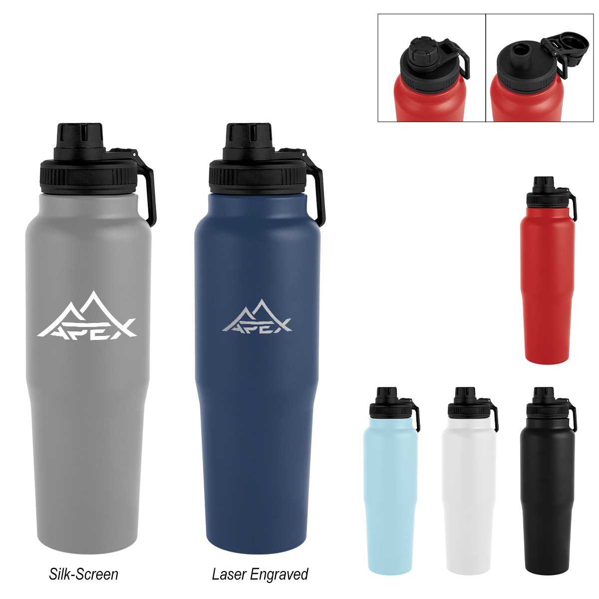 Picture of 30 Oz. Kerry Recycled Stainless Steel Bottle