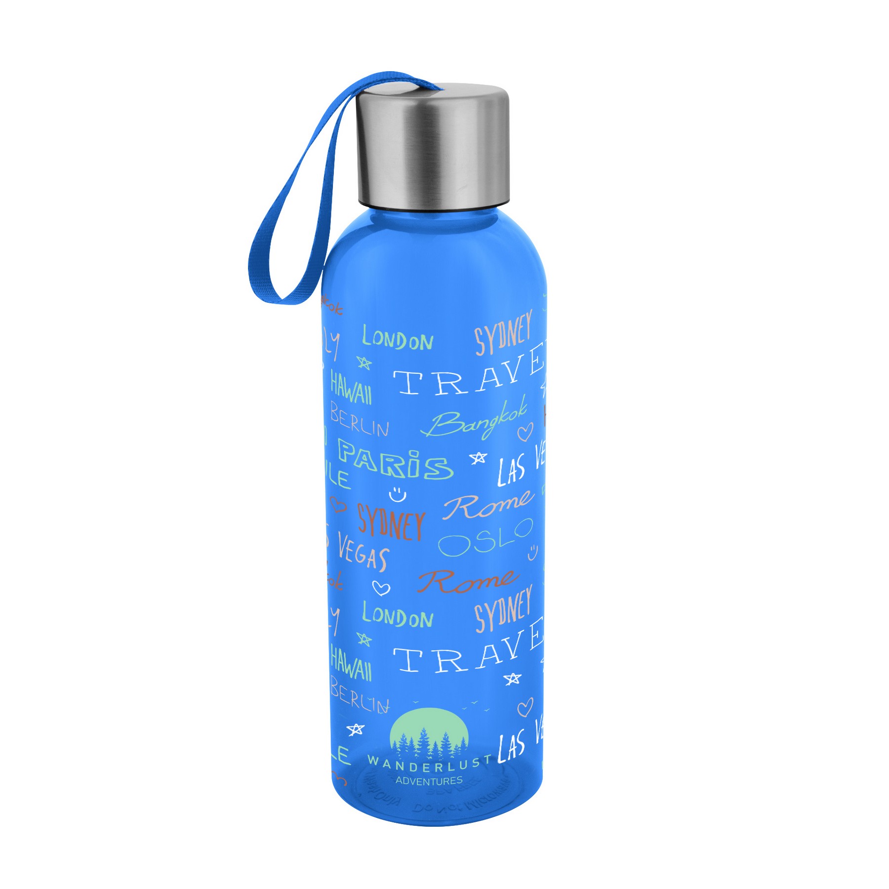 Picture of 20 Oz. Full Color Jaclyn Rpet Bottle