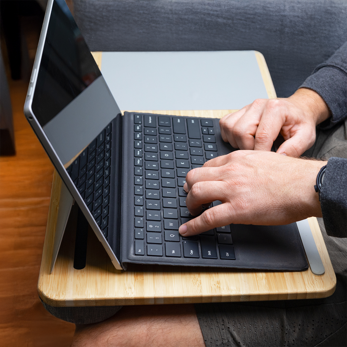 Picture of Bamboo Laptop Desk