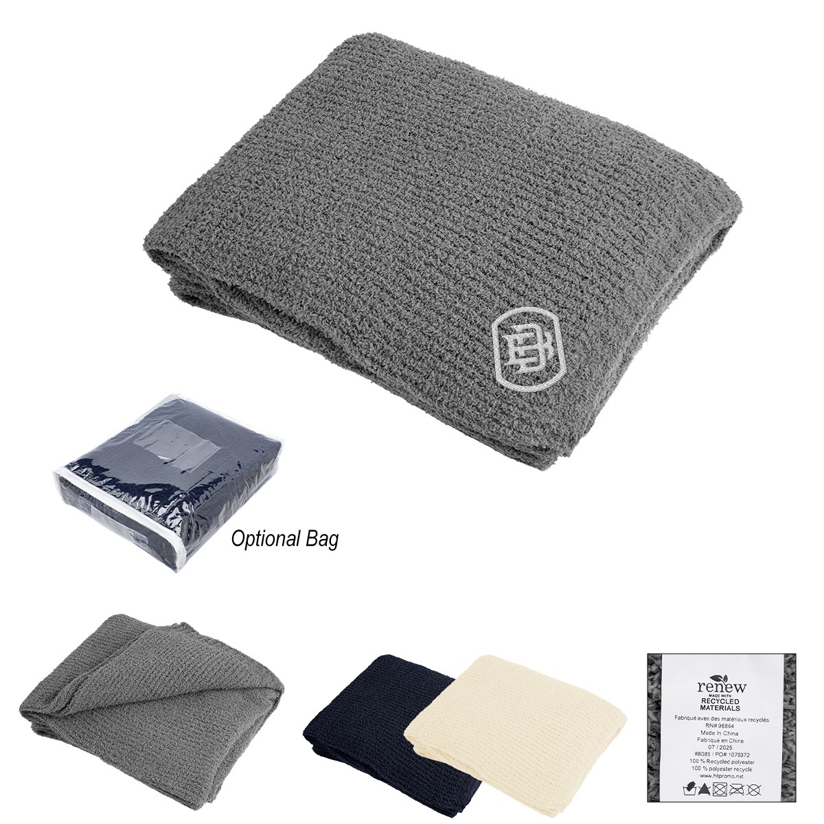 Picture of Recycled Teddy Throw Blanket