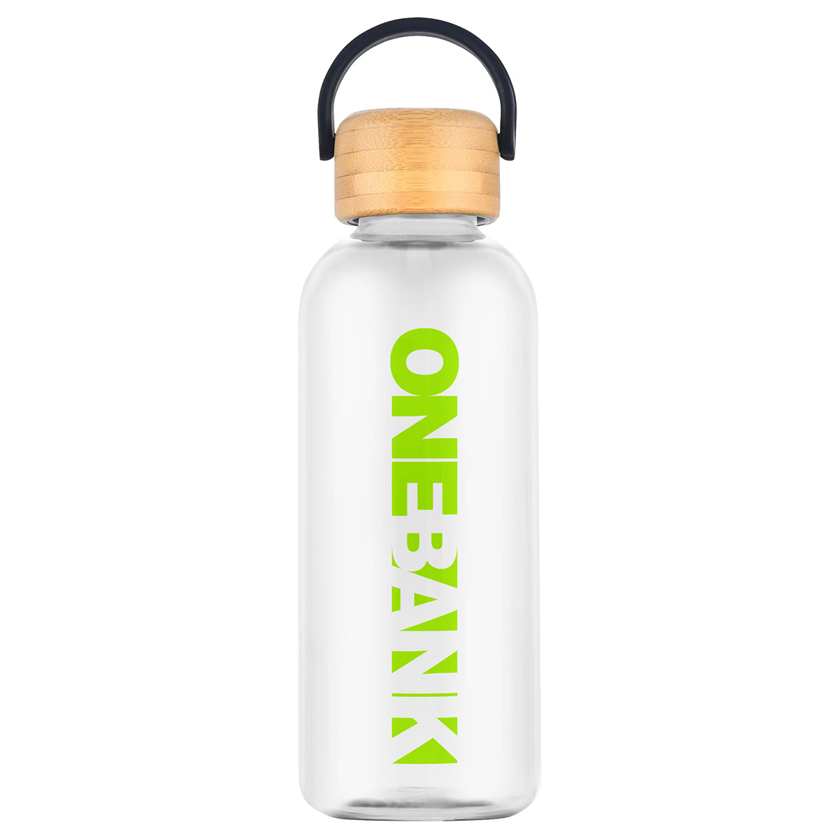 Picture of Sanzio 21 oz RPET Bottle with Bamboo Lid