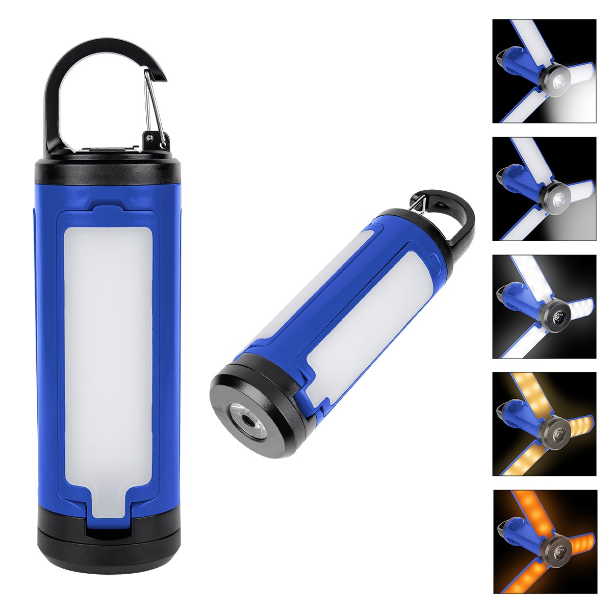 Picture of Led Multi-function Rechargeable Lantern With Carabiner