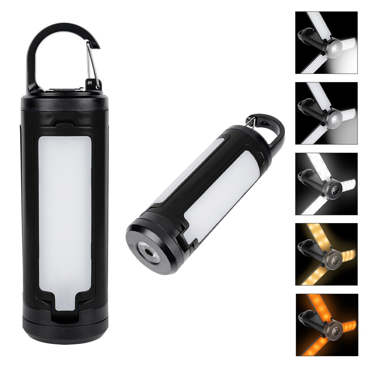 Picture of Led Multi-function Rechargeable Lantern With Carabiner