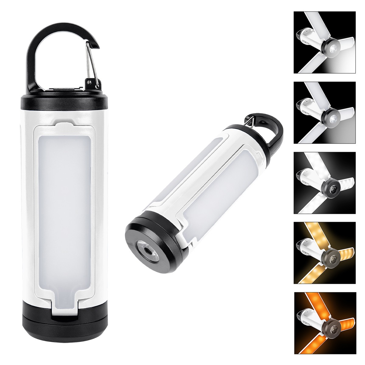 Picture of Led Multi-function Rechargeable Lantern With Carabiner
